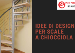 IDEE DI DESIGN PER SCALE A CHIOCCIOLA new